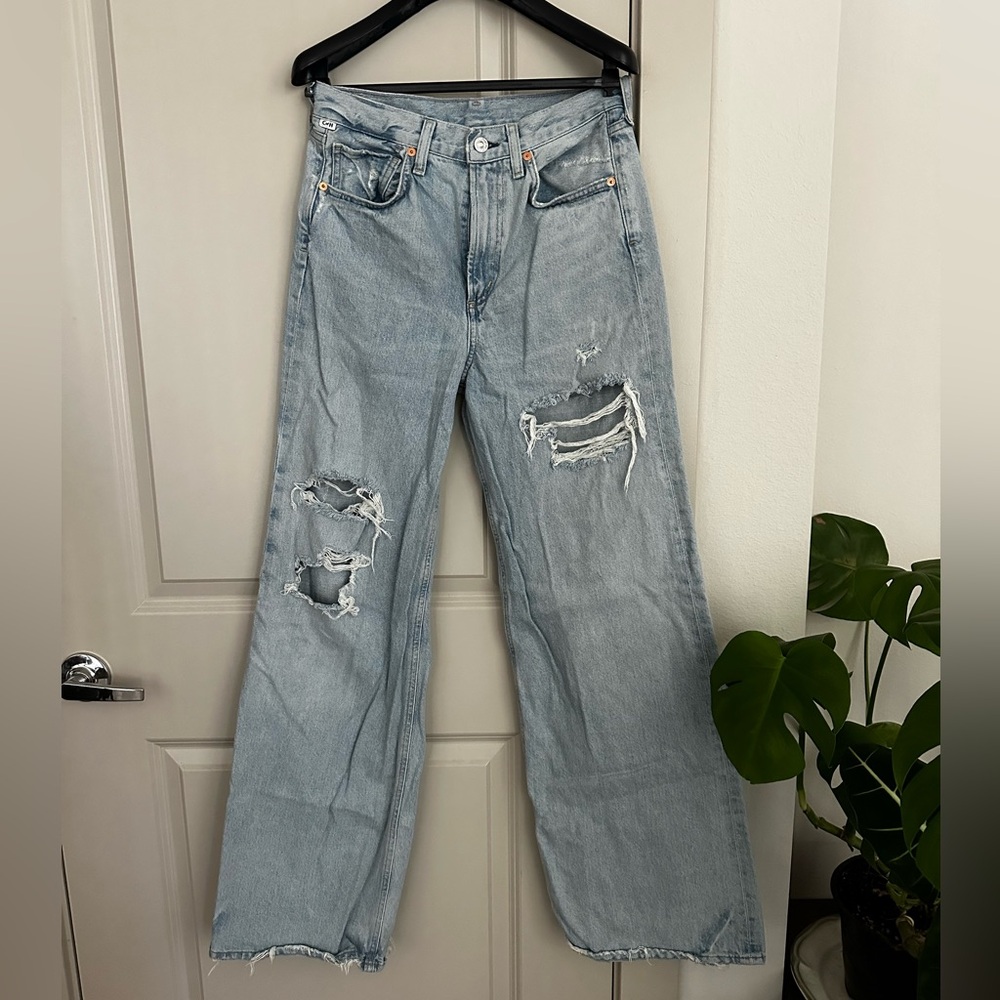 Citizens of Humanity Paloma Baggy Jean in La Fayette - Picture 3 of 10